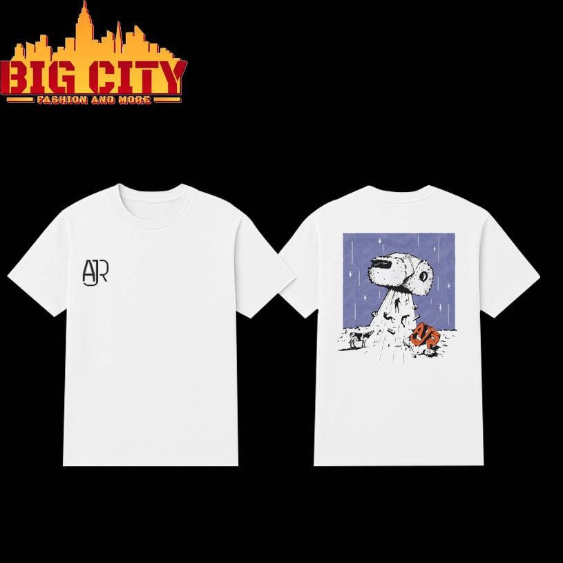AJR Band Hat Abduction Two Sided Shirt