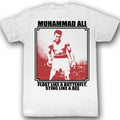 Muhammad Ali Mens S/S T-Shirt - Lurkin - Solid White Hoodie, Sweatshirt | CiraTrend.com