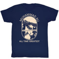 Muhammad Ali Mens S/S T-Shirt - Picture Perfect - Solid Navy Hoodie, Sweatshirt | CiraTrend.com