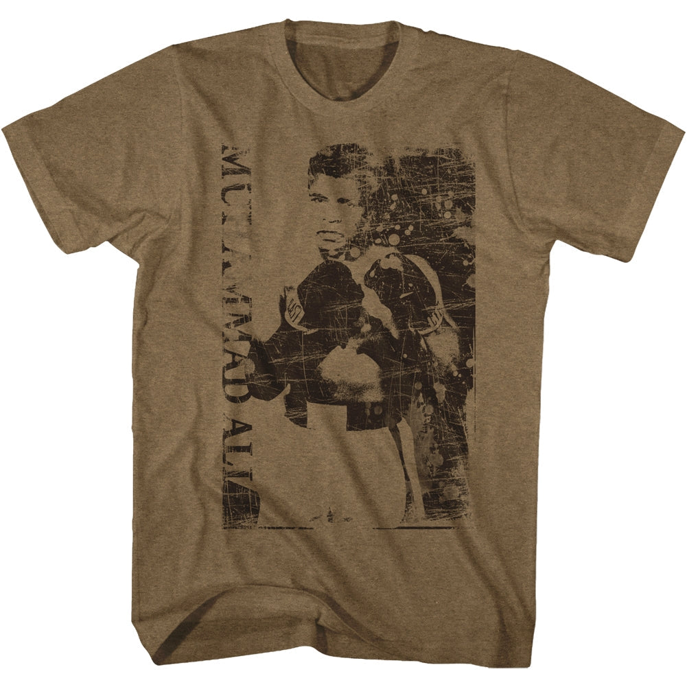 Muhammad Ali Mens S/S T-Shirt - Ready To Fight - Heather Mocha Heather Hoodie, Sweatshirt | CiraTrend.com
