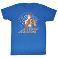 Muhammad Ali Mens S/S T-Shirt - Rippin It Up - Solid Royal Hoodie, Sweatshirt | CiraTrend.com
