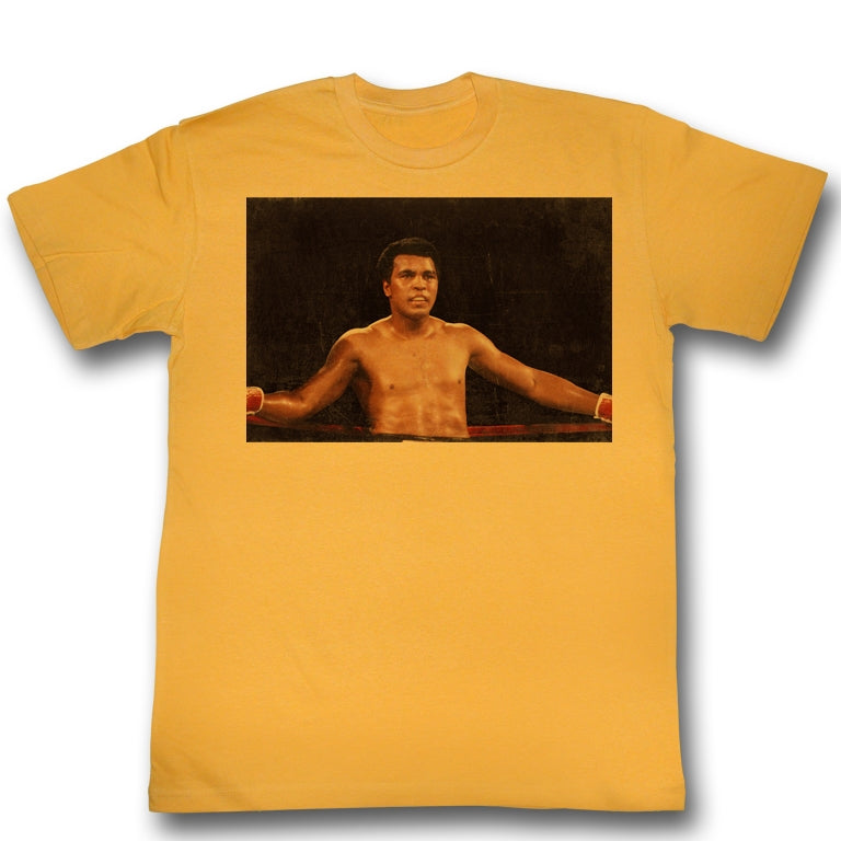 Muhammad Ali Mens S/S T-Shirt - Ali Chillin - Solid Ginger Hoodie, Sweatshirt | CiraTrend.com