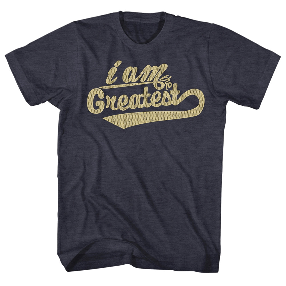 Muhammad Ali Mens S/S T-Shirt - Greatest - Heather Navy Heather Hoodie, Sweatshirt | CiraTrend.com