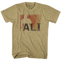 Muhammad Ali Mens S/S T-Shirt - Ali - Heather Khaki Heather Hoodie, Sweatshirt | CiraTrend.com