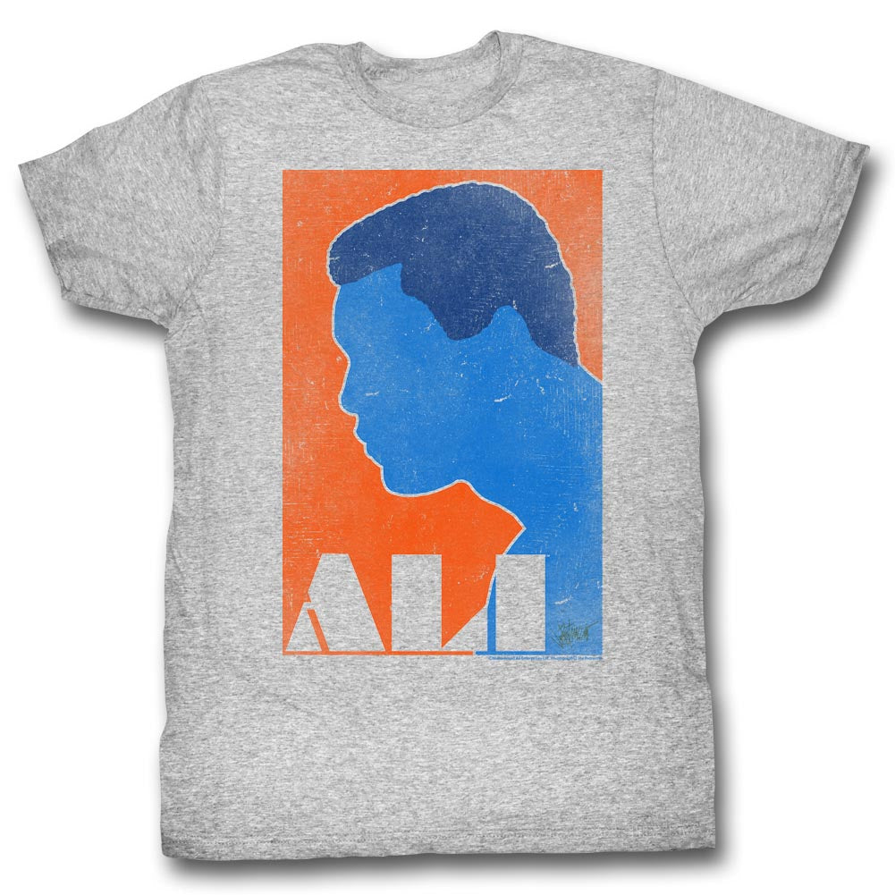 Muhammad Ali Mens S/S T-Shirt - Orangeandblue - Heather Gray Heather Hoodie, Sweatshirt | CiraTrend.com