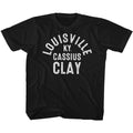 Muhammad Ali Toddler S/S T-Shirt - Louisville - Solid Black Hoodie, Sweatshirt | CiraTrend.com
