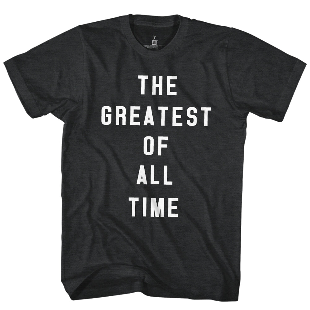Muhammad Ali Mens S/S T-Shirt - Goat - Heather Black Heather Hoodie, Sweatshirt | CiraTrend.com