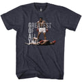 Muhammad Ali Mens S/S T-Shirt - Goat - Heather Navy Heather Hoodie, Sweatshirt | CiraTrend.com