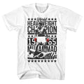 Muhammad Ali Mens S/S T-Shirt - Sixfourchamp - Solid White Hoodie, Sweatshirt | CiraTrend.com