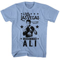 Muhammad Ali Mens S/S T-Shirt - Liveinvegas - Heather Light Blue Heather Hoodie, Sweatshirt | CiraTrend.com