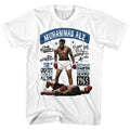 Muhammad Ali Mens S/S T-Shirt - Muhammadali - Solid White Hoodie, Sweatshirt | CiraTrend.com