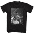 Muhammad Ali Mens S/S T-Shirt - Look Ahead - Solid Black Hoodie, Sweatshirt | CiraTrend.com