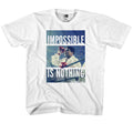Muhammad Ali Toddler S/S T-Shirt - Impossible Is Nothing - Solid White Hoodie, Sweatshirt | CiraTrend.com