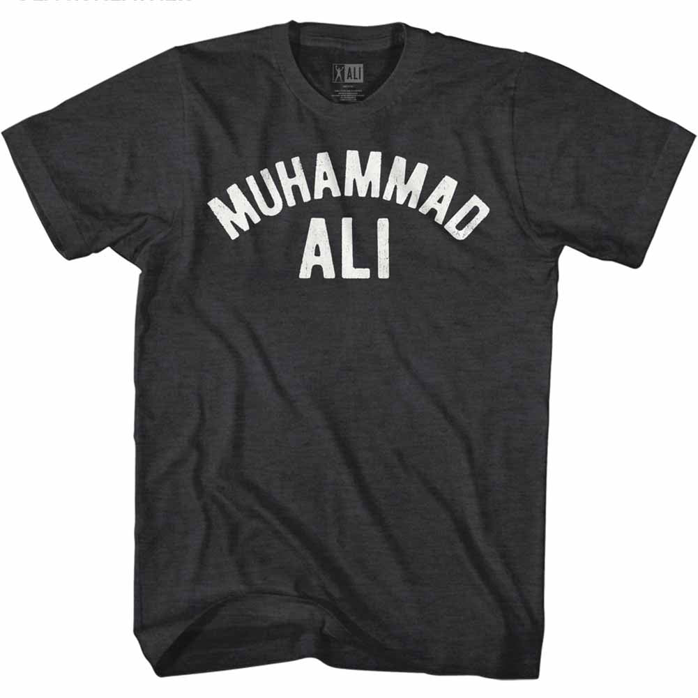 Muhammad Ali Mens S/S T-Shirt - Ali - Heather Black Heather Hoodie, Sweatshirt | CiraTrend.com
