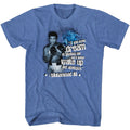 Muhammad Ali Mens S/S T-Shirt - Dreamin' - Heather Royal Heather Hoodie, Sweatshirt | CiraTrend.com
