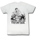 Muhammad Ali Mens S/S T-Shirt - Out Wit Out It - Solid White Hoodie, Sweatshirt | CiraTrend.com