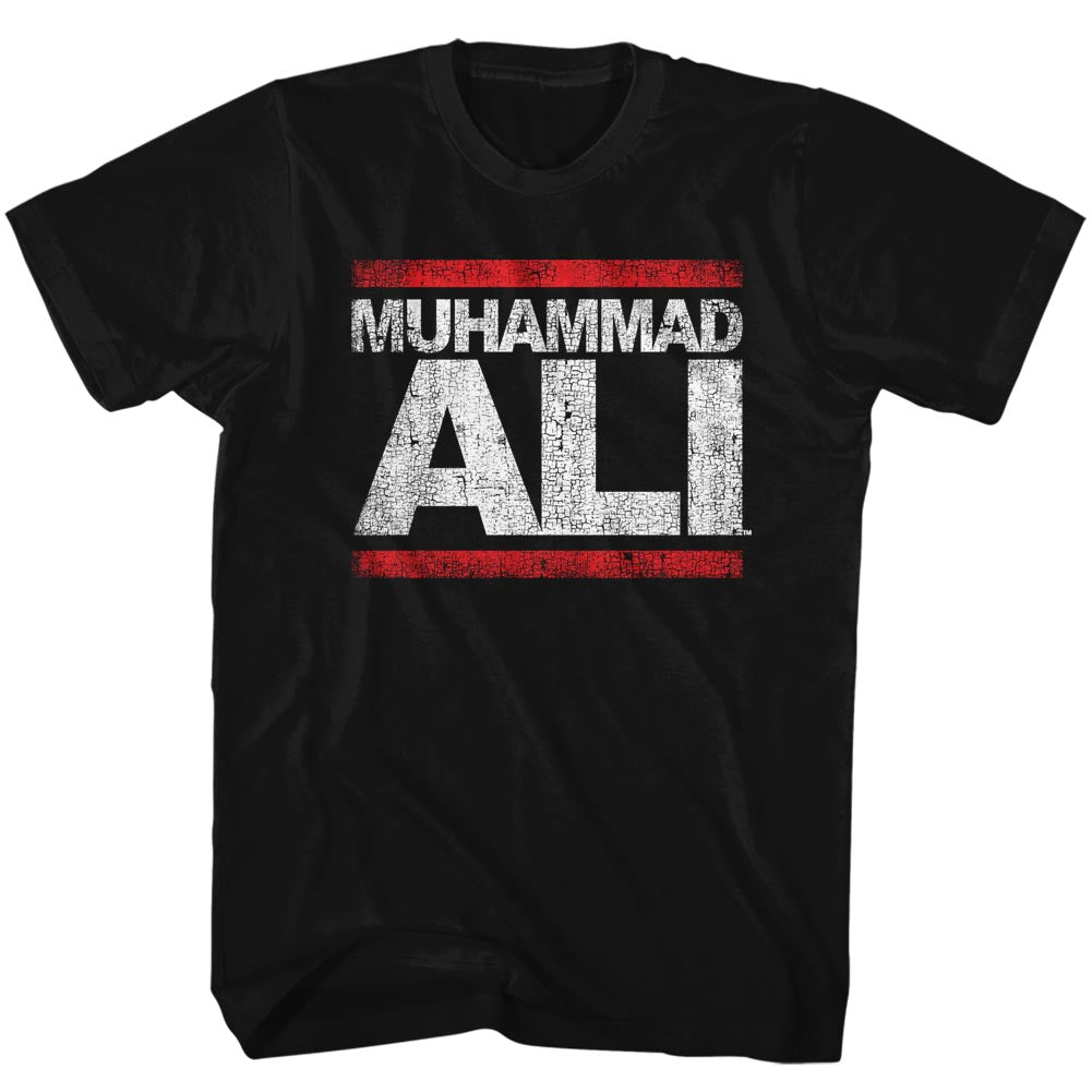 Muhammad Ali Mens S/S T-Shirt - Run Ali - Solid Black Hoodie, Sweatshirt | CiraTrend.com