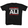 Muhammad Ali Toddler S/S T-Shirt - Run Ali - Solid Black Hoodie, Sweatshirt | CiraTrend.com