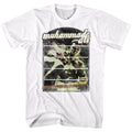 Muhammad Ali Mens S/S T-Shirt - Domino Effect - Solid White Hoodie, Sweatshirt | CiraTrend.com