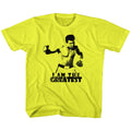 Muhammad Ali Toddler S/S T-Shirt - I Am The Greatest - Solid Yellow Hoodie, Sweatshirt | CiraTrend.com