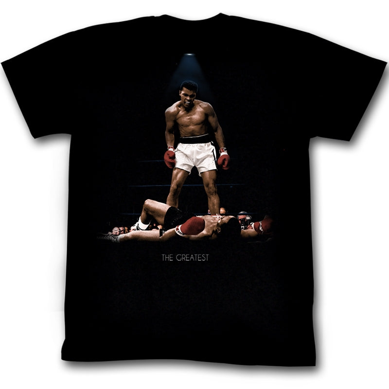 Muhammad Ali Mens S/S T-Shirt - All Over Again - Solid Black Style001 Hoodie, Sweatshirt | CiraTrend.com