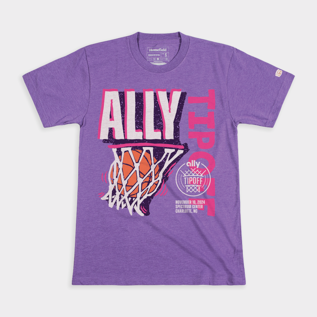 2024 Ally Tipoff Women's Basketball Tee Style001