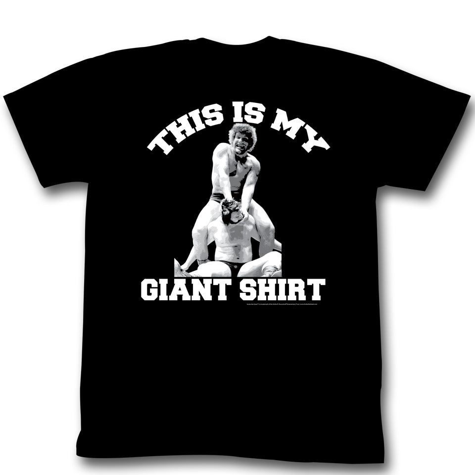 Andre The Giant Mens S/S T-Shirt - Death - Solid Black Hoodie, Sweatshirt | CiraTrend.com