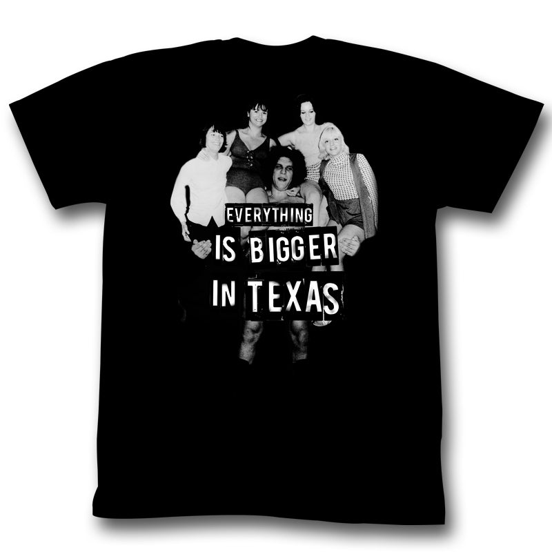 Andre The Giant Mens S/S T-Shirt - Big Texas - Solid Black Hoodie, Sweatshirt | CiraTrend.com