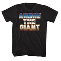 Andre The Giant Mens S/S T-Shirt - Chrome - Solid Black Hoodie, Sweatshirt | CiraTrend.com