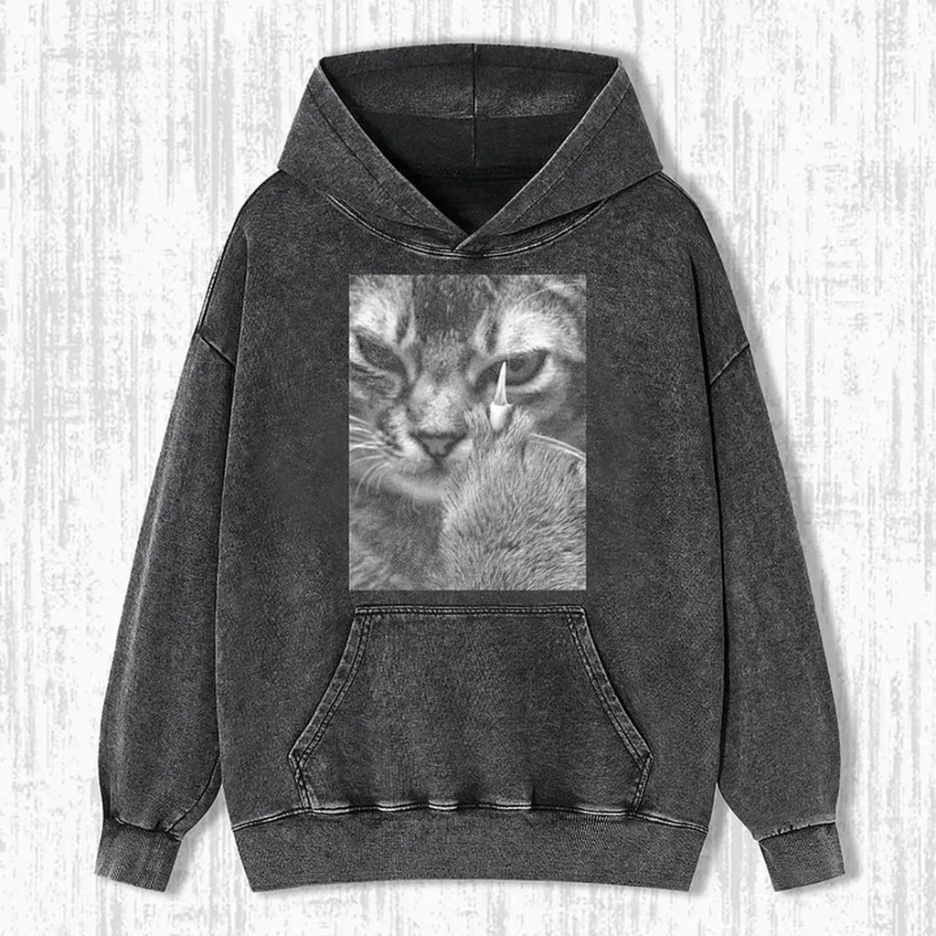 ANGRY CAT 2.0 T-SHIRT Hoodie, Sweatshirt | CiraTrend.com (Image 3)