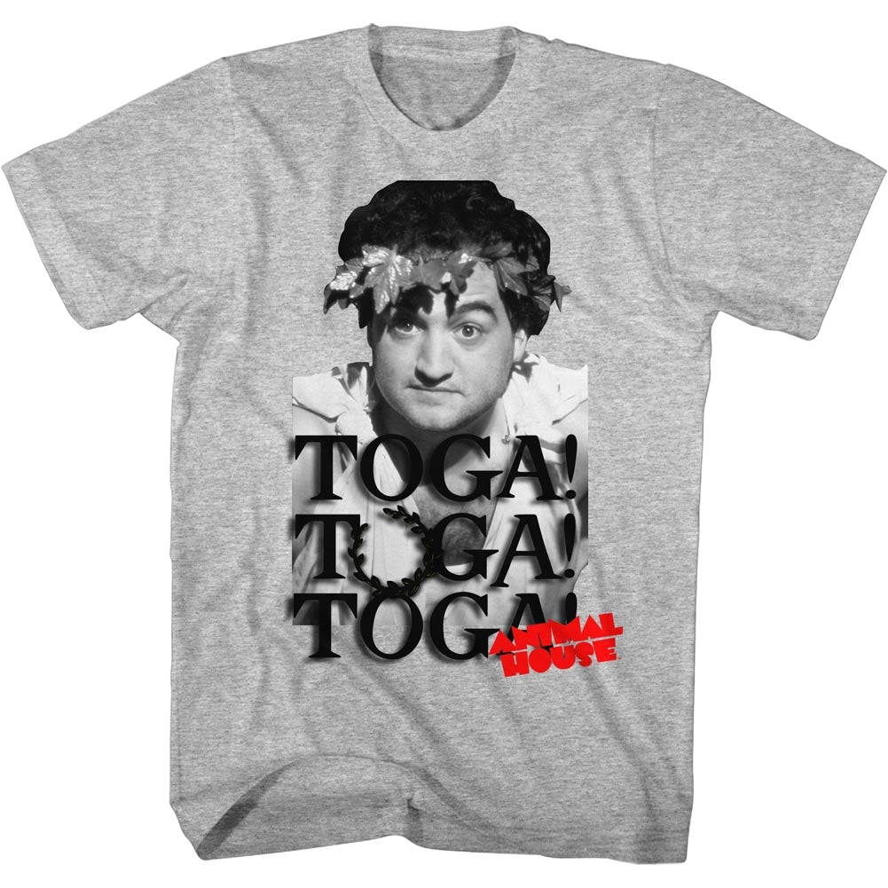 Animal House Mens S/S T-Shirt - Toga Party - Heather Gray Heather Hoodie, Sweatshirt | CiraTrend.com