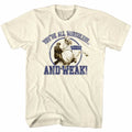 Animal House Mens S/S T-Shirt - Worthless And Weak - Solid Natural Hoodie, Sweatshirt | CiraTrend.com
