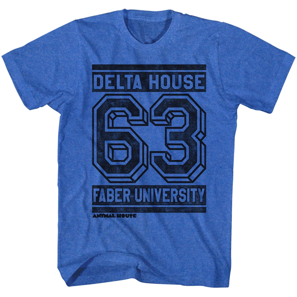 Animal House Mens S/S T-Shirt - Street - Heather Royal Heather Hoodie, Sweatshirt | CiraTrend.com