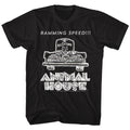 Animal House Mens S/S T-Shirt - Ramming Speed - Solid Black Hoodie, Sweatshirt | CiraTrend.com