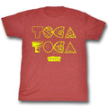 Animal House Mens S/S T-Shirt - Toga2X - Heather Red Heather Hoodie, Sweatshirt | CiraTrend.com