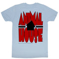 Animal House Mens S/S T-Shirt - Tilted House - Heather Light Blue Heather Hoodie, Sweatshirt | CiraTrend.com
