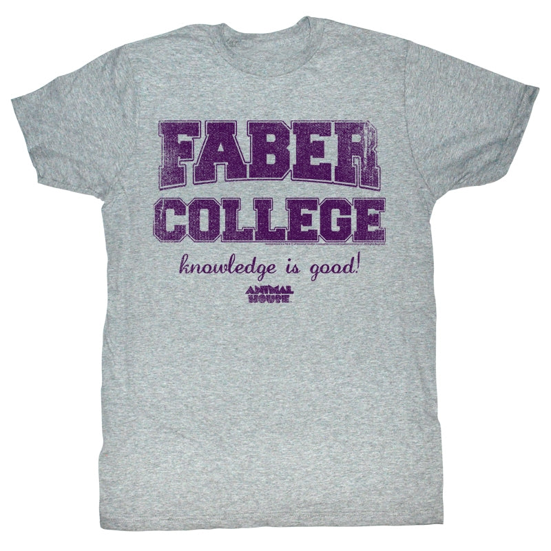 Animal House Mens S/S T-Shirt - Purp - Heather Gray Heather Hoodie, Sweatshirt | CiraTrend.com