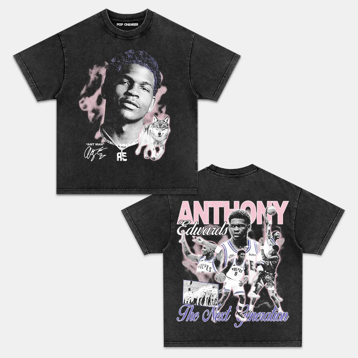 ANTHONY EDWARDS TEE. 4.24 Hoodie, Sweatshirt | CiraTrend.com (Image 4)