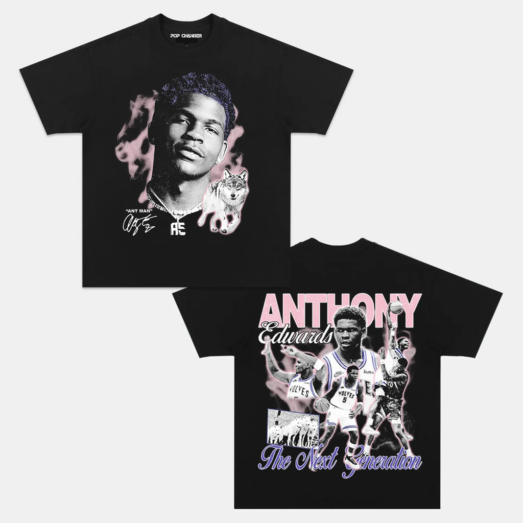 ANTHONY EDWARDS TEE. 4.24 Hoodie, Sweatshirt | CiraTrend.com (Image 1)