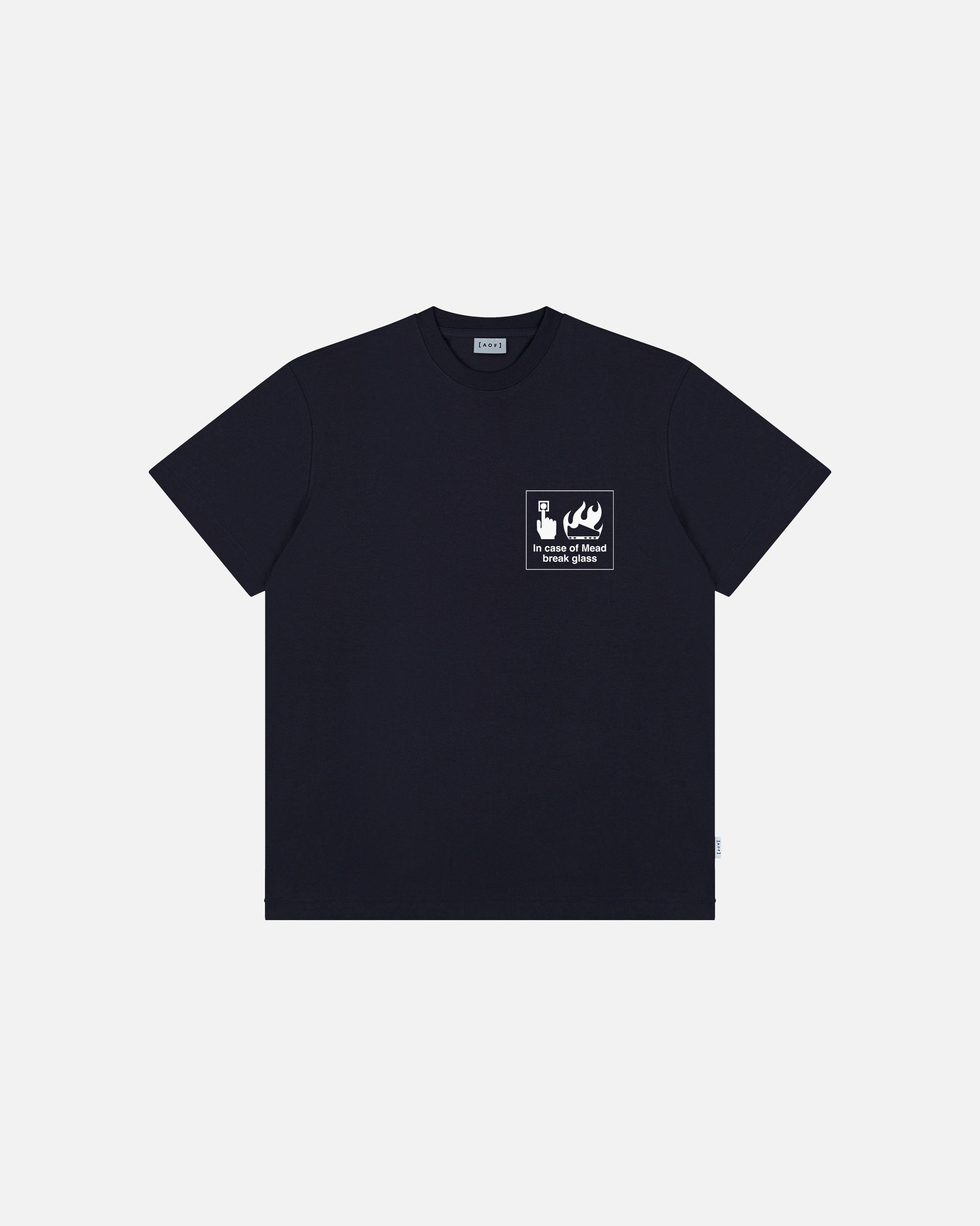 Break Glass Navy Tee Hoodie, Sweatshirt | CiraTrend.com (Image 2)