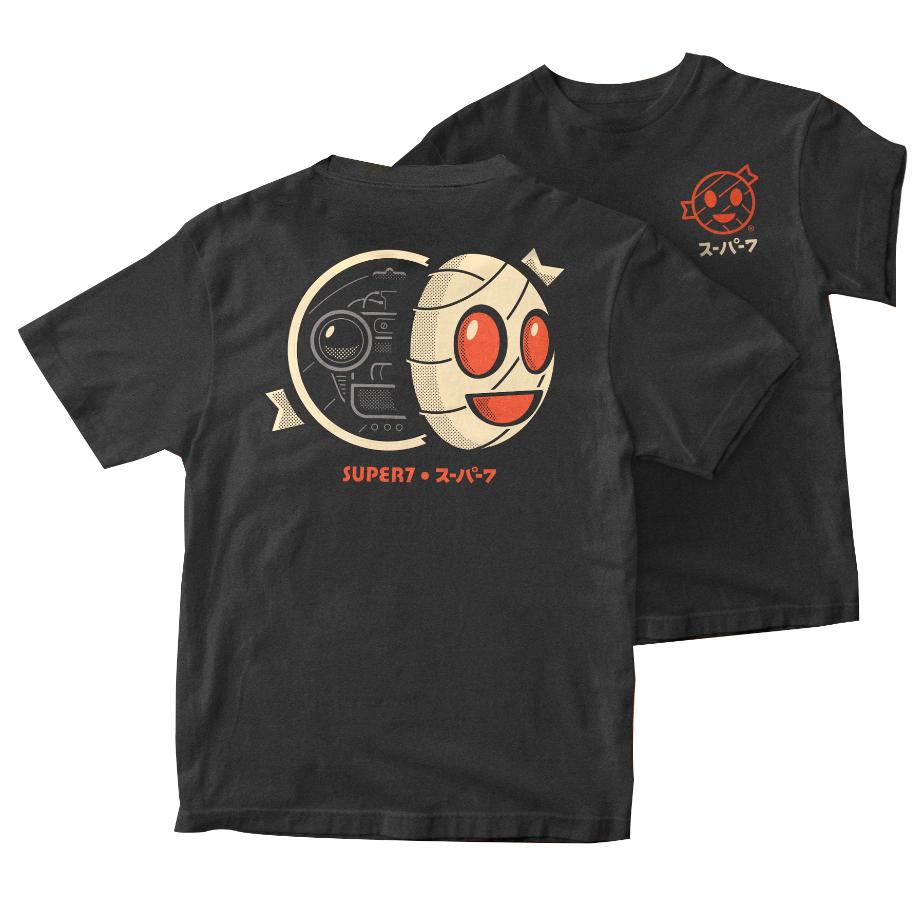 Super7 T-Shirt - Mummy Boy Robot Face Hoodie, Sweatshirt | CiraTrend.com