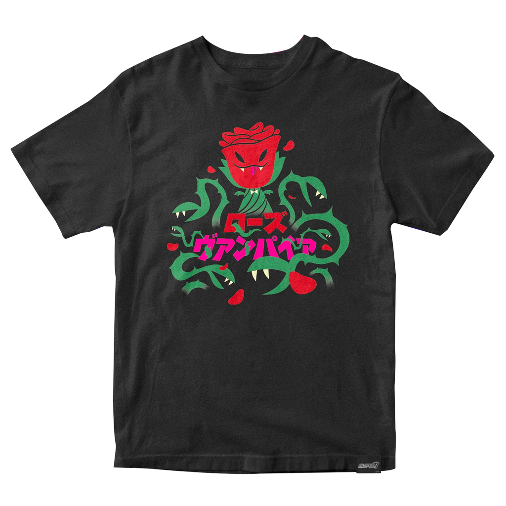 Super 7 T-Shirt - Kaiju Poster Rose Vampire Hoodie, Sweatshirt | CiraTrend.com (Image 2)