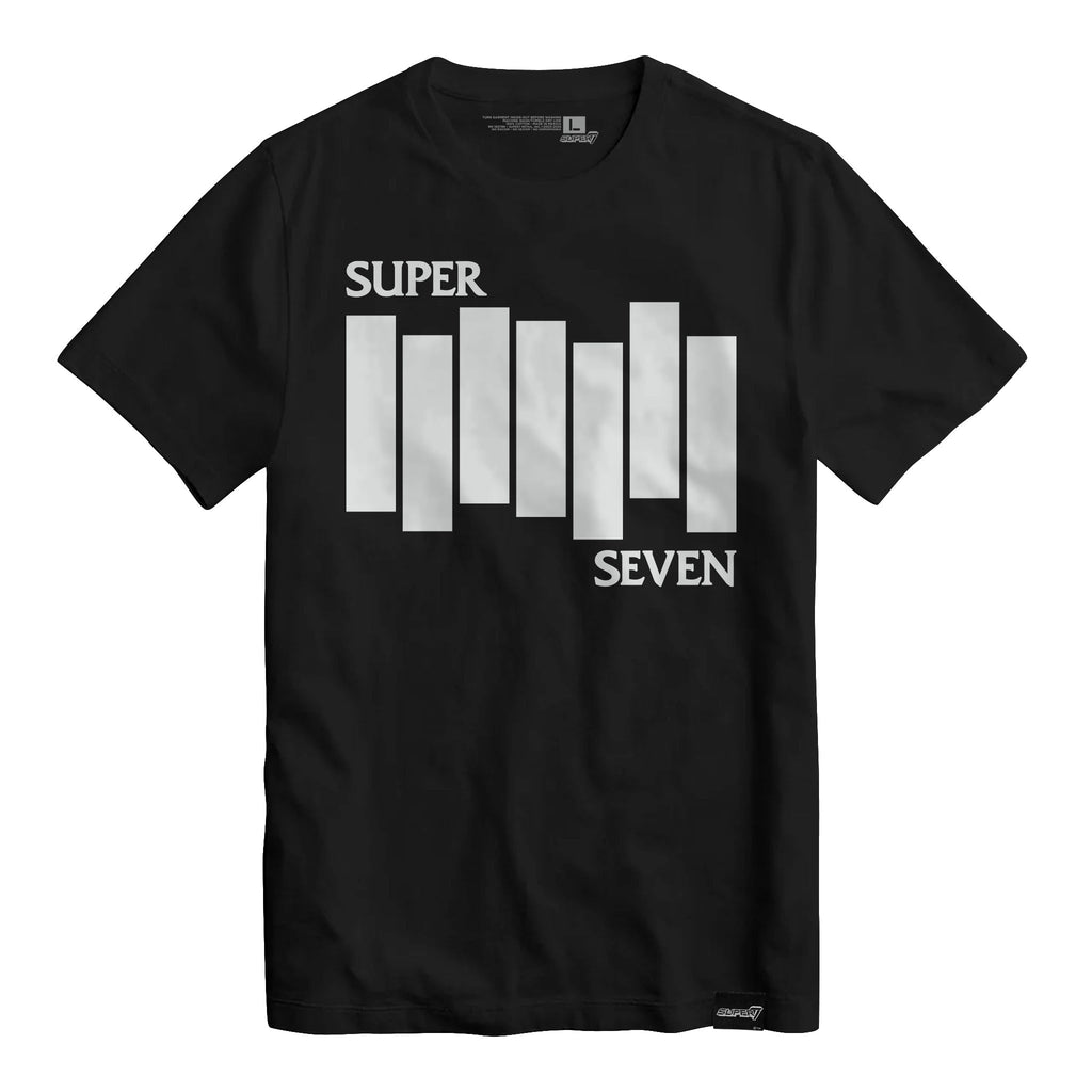 Super7 T-Shirt - Flag (Black) Hoodie, Sweatshirt | CiraTrend.com (Image 1)