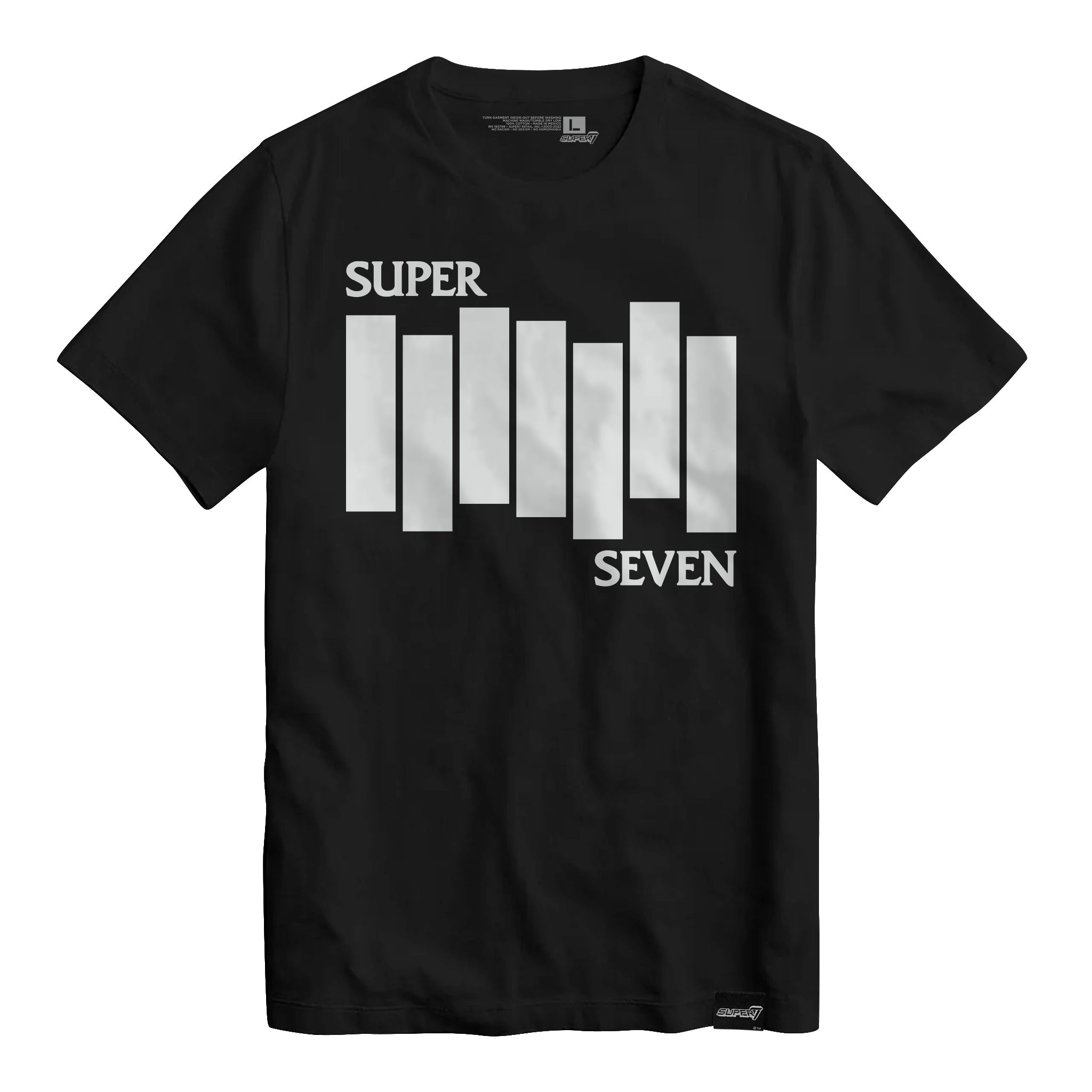 Super7 T-Shirt - Flag (Black) Hoodie, Sweatshirt | CiraTrend.com (Image 1)