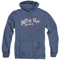 Astro Pop Vintage Logo Heather Mens Hoodie Royal Blue T-Shirts, Sweatshirt | CiraTrend.com