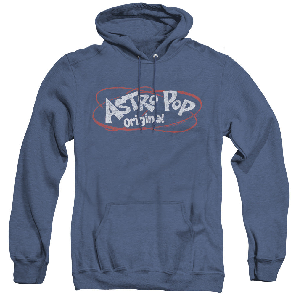 Astro Pop Vintage Logo Heather Mens Hoodie Royal Blue T-Shirts, Sweatshirt | CiraTrend.com