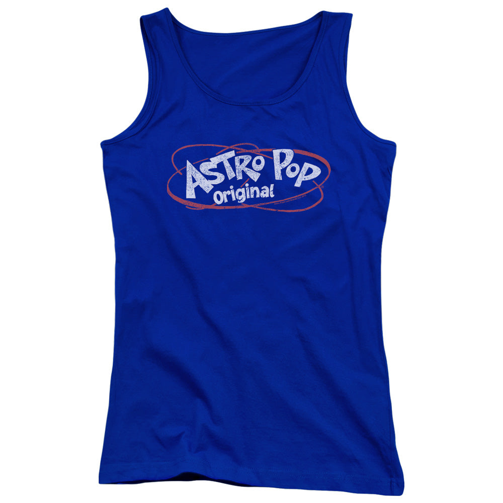 Astro Pop Vintage Logo Womens Tank Top Shirt Royal Blue Hoodie, Sweatshirt | CiraTrend.com