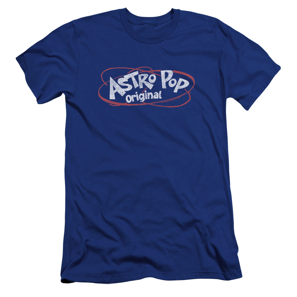 Astro Pop Vintage Logo Premium Bella Canvas Slim Fit Mens T Shirt Royal Blue Hoodie, Sweatshirt | CiraTrend.com