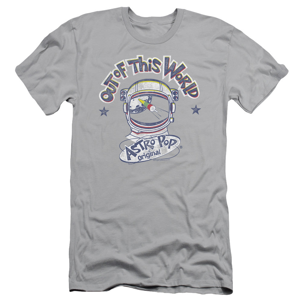 Astro Pop Out Of The World Slim Fit Mens T Shirt Silver Hoodie, Sweatshirt | CiraTrend.com