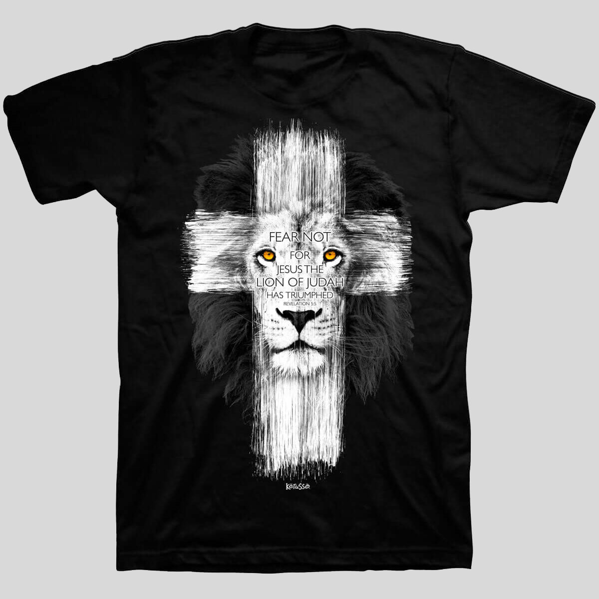 Lion Cross T-shirt for Everyday Wear Hoodie, Sweatshirt | CiraTrend.com (Image 1)